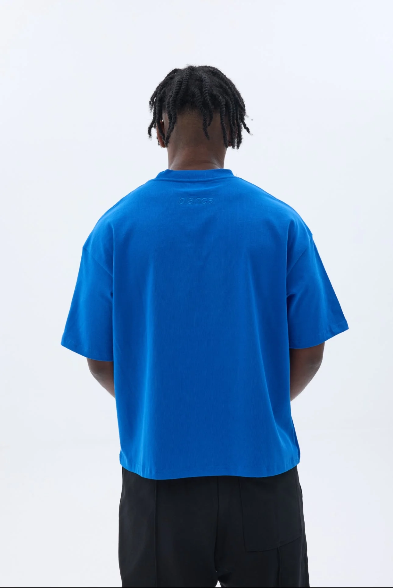 BLANCS CLASSIC LOGO TEE - BLUE - Image 5