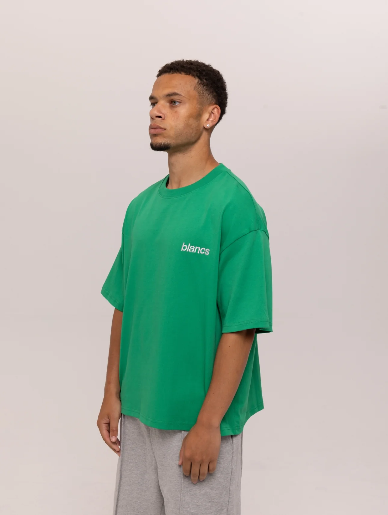 BLANCS CLASSIC LOGO TEE - GREEN - Image 4