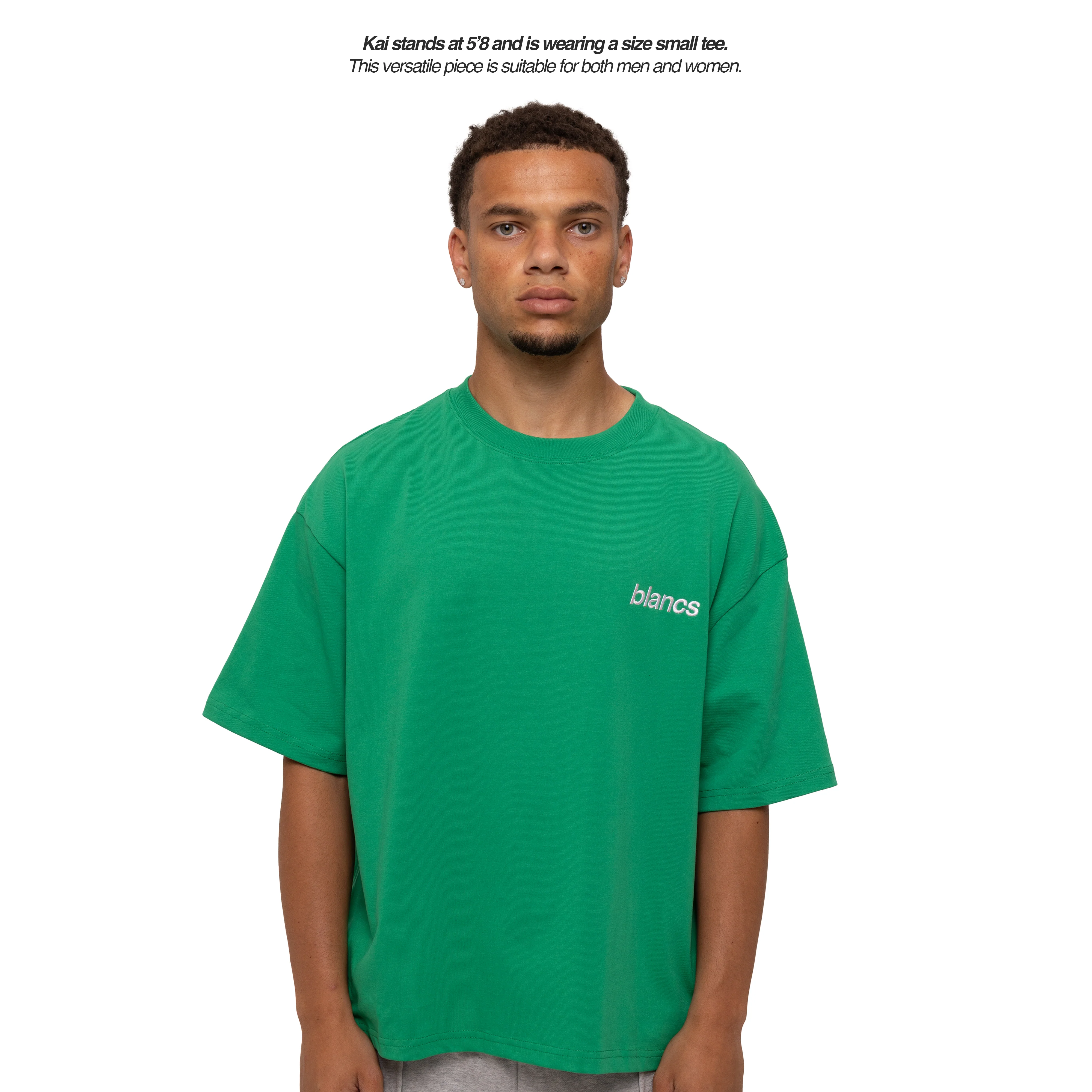BLANCS CLASSIC LOGO TEE - GREEN - Image 6