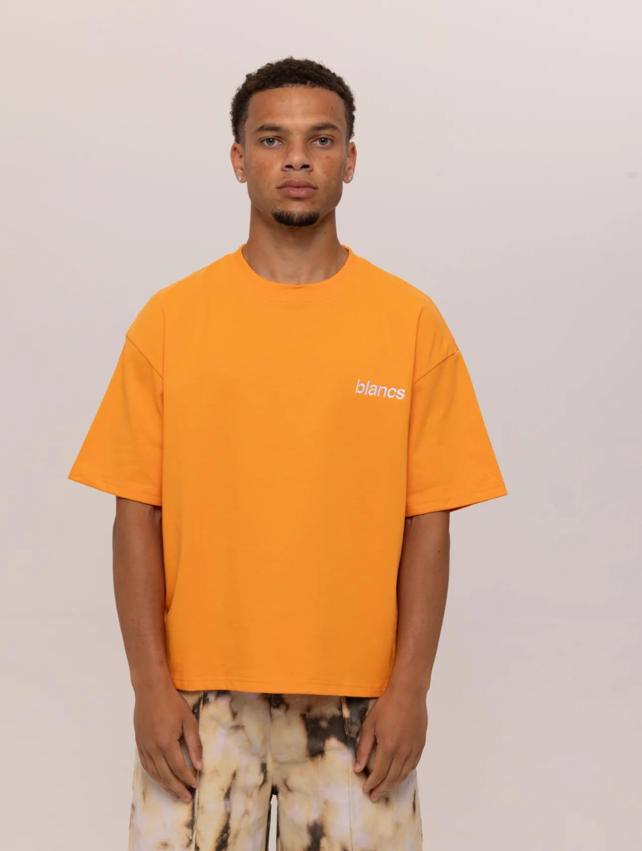 BLANCS CLASSIC LOGO TEE - ORANGE - Image 3