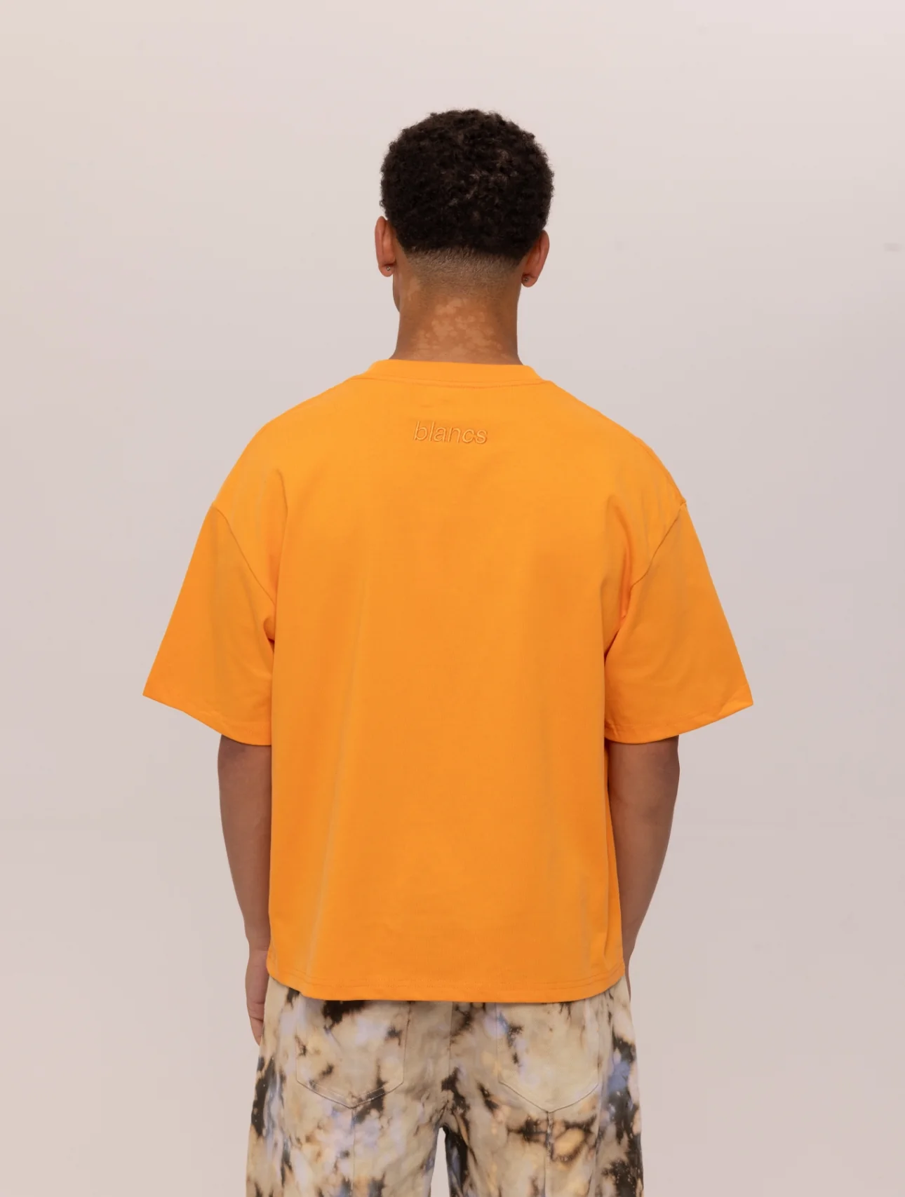 BLANCS CLASSIC LOGO TEE - ORANGE - Image 5