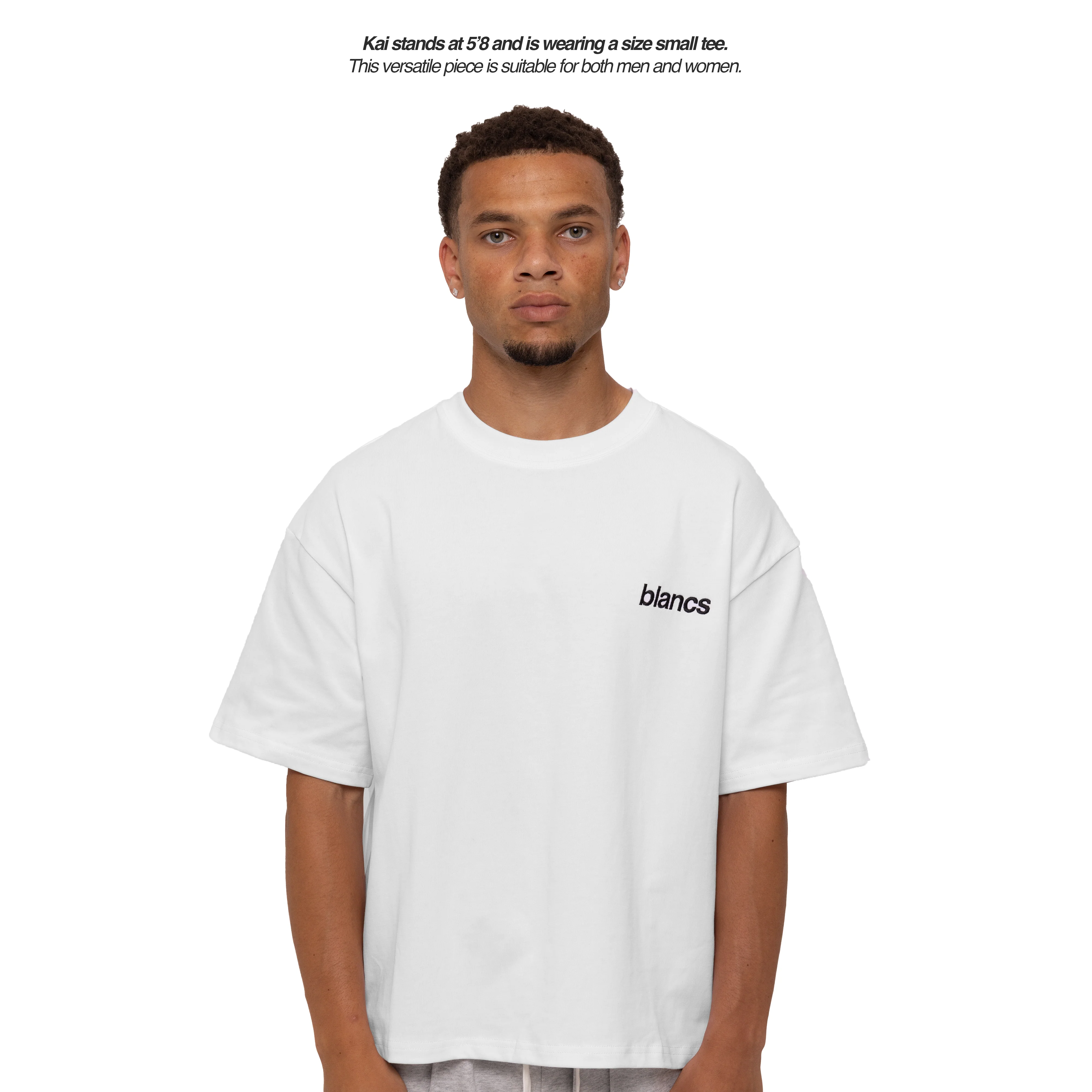 BLANCS CLASSIC LOGO TEE - WHITE - Image 6