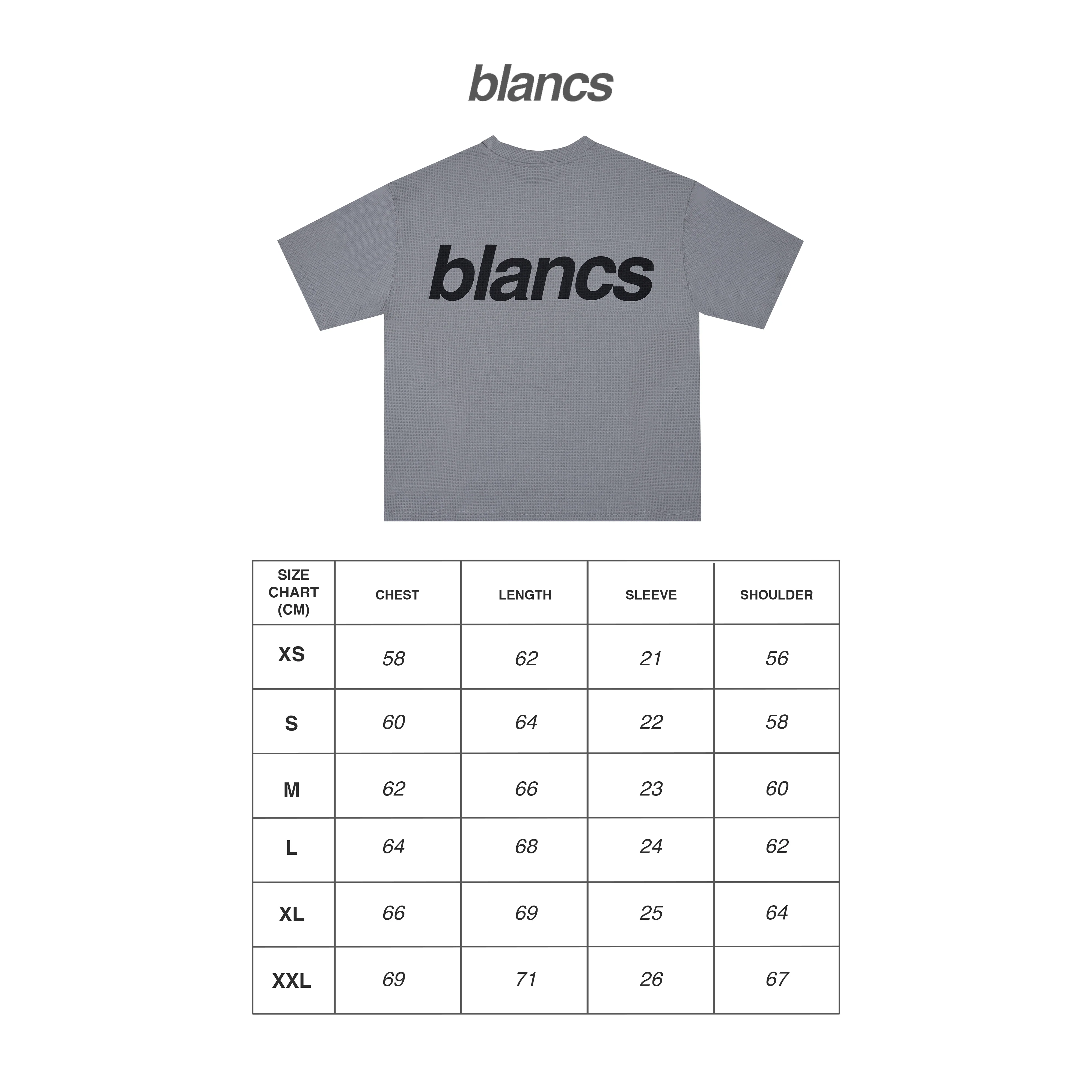 BLANCS WAFFLE KNIT S/S - BLACK - Image 3
