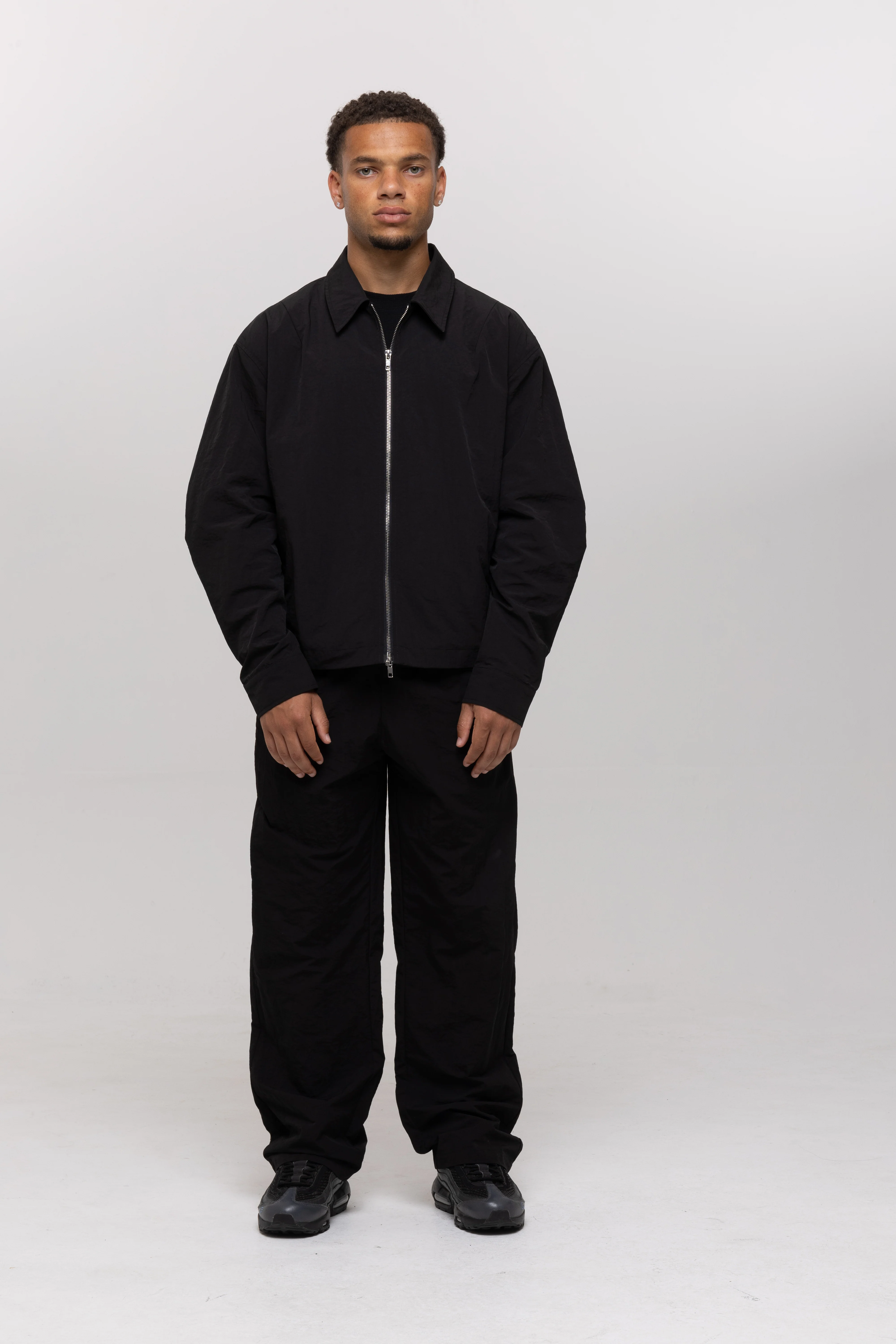 BLANCS NYLON JACKET - BLACK - Image 3