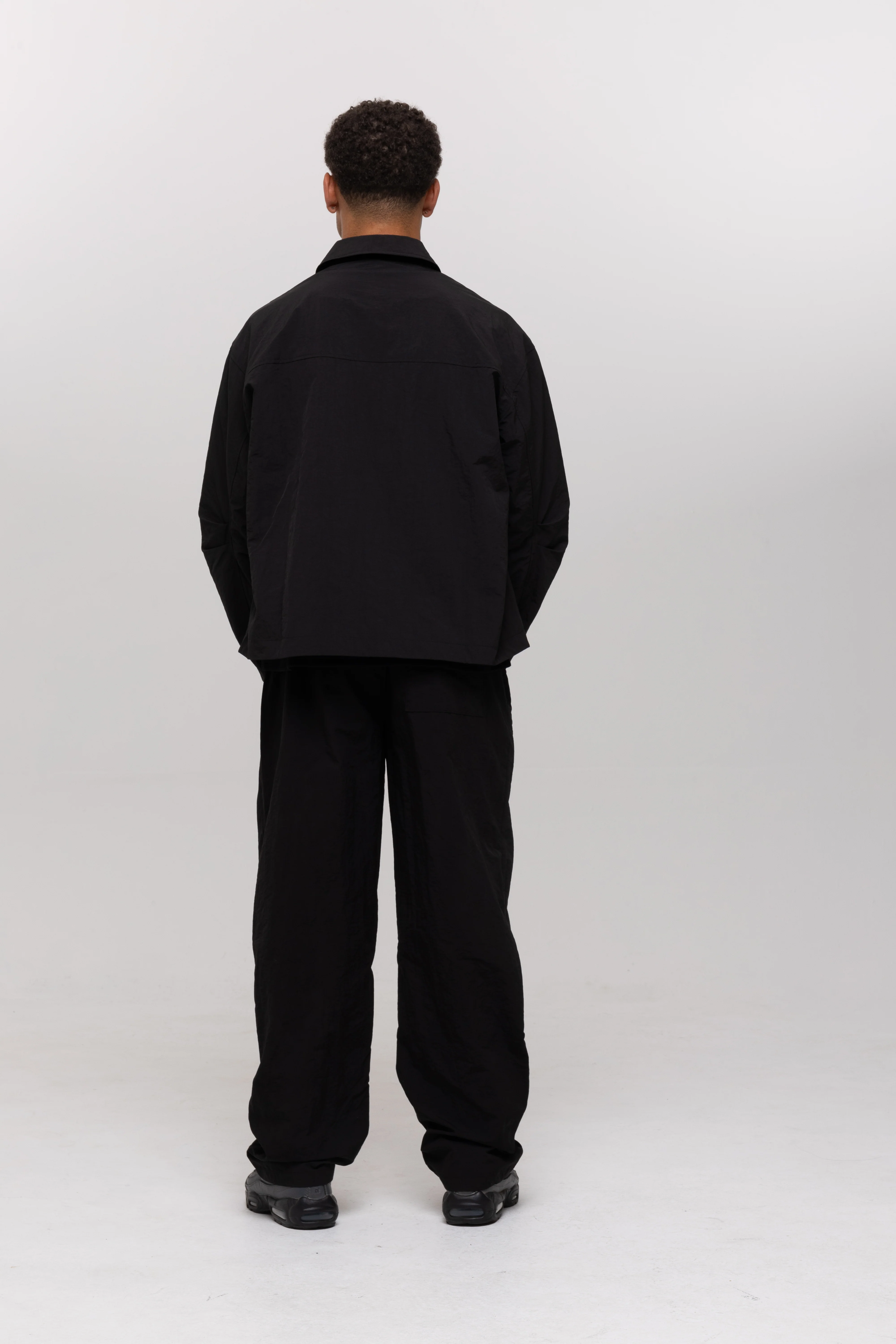 BLANCS NYLON JACKET - BLACK - Image 5