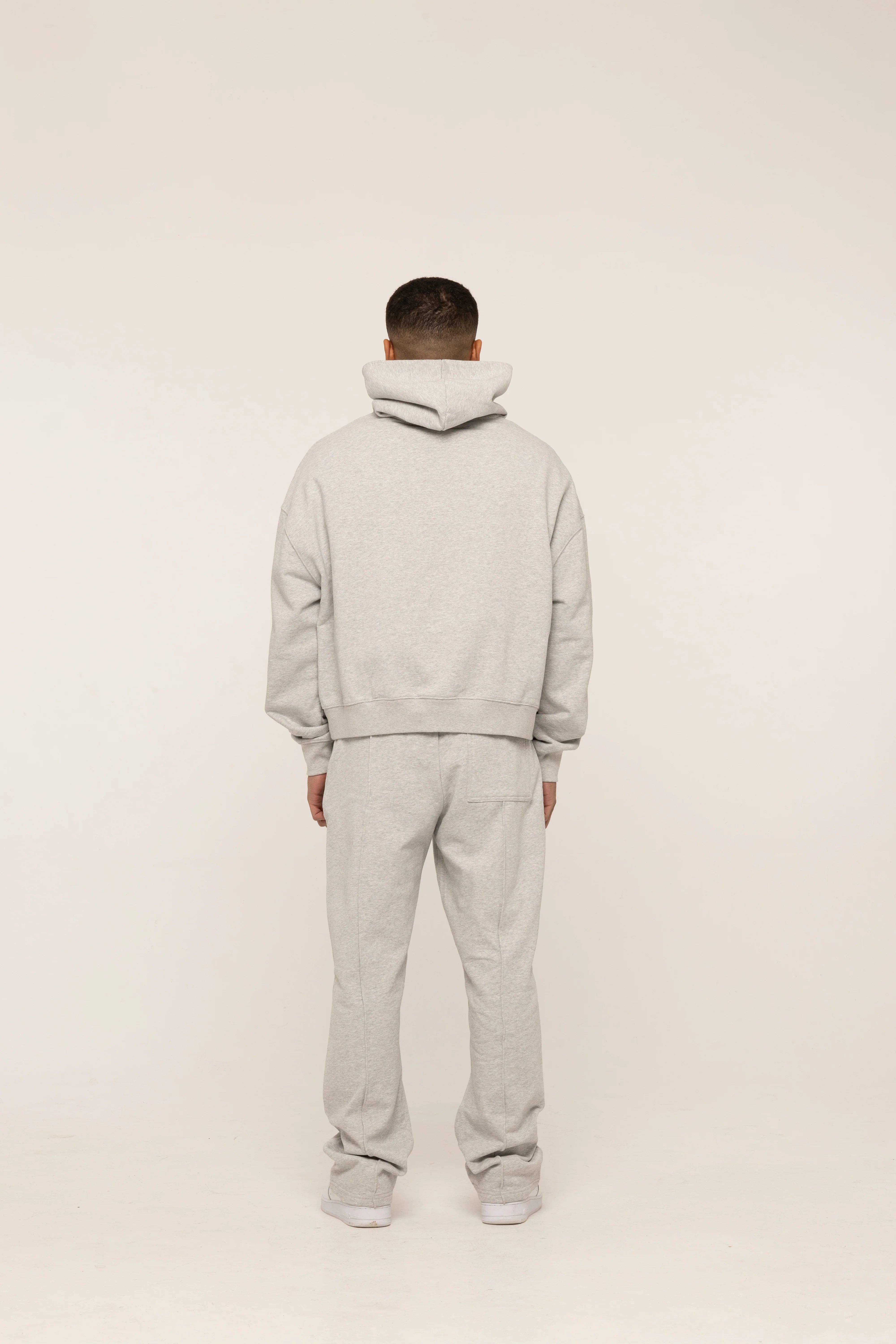 BLANCS PULLOVER HOODIE - GREY - Image 4