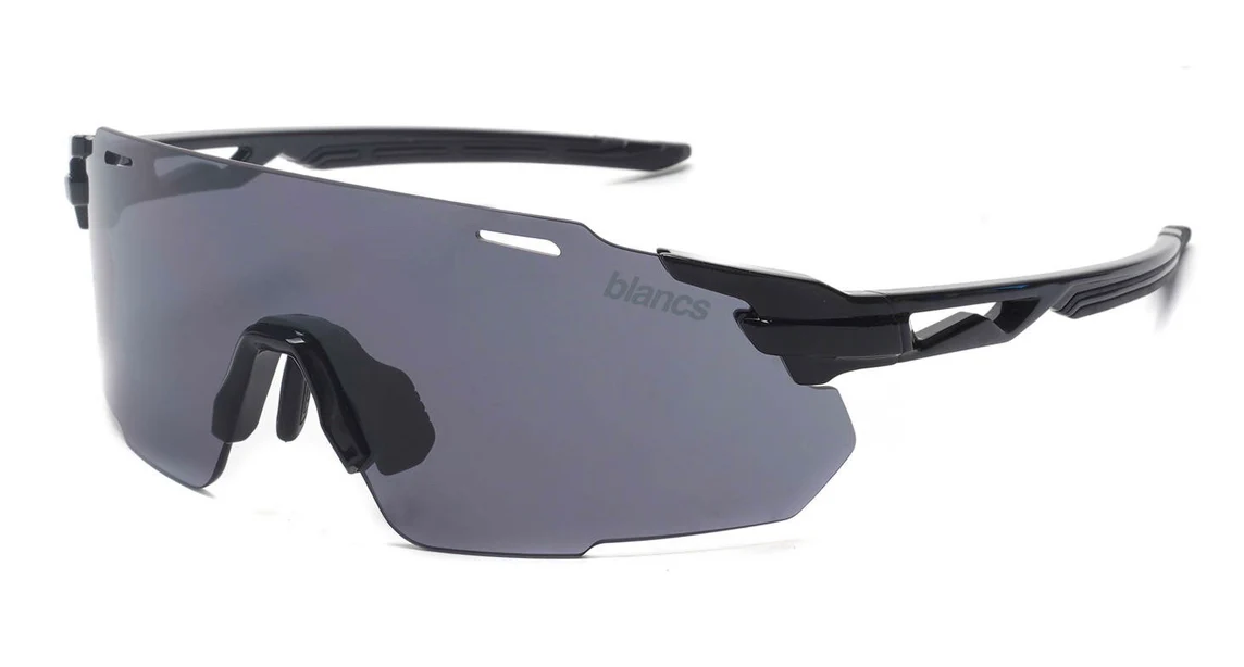 BLANCS RACER SUNGLASSES - BLACK - Image 4