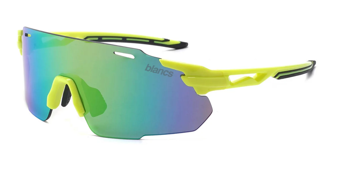 BLANCS RACER SUNGLASSES - GREEN - Image 4
