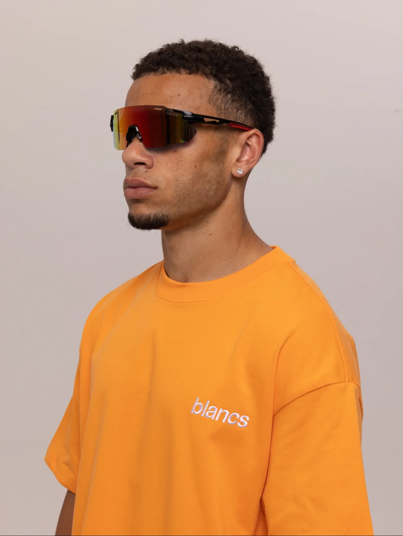 BLANCS RACER SUNGLASSES - RED - Image 3