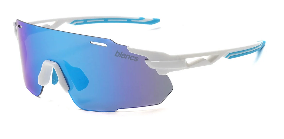 BLANCS RACER SUNGLASSES - WHITE - Image 4