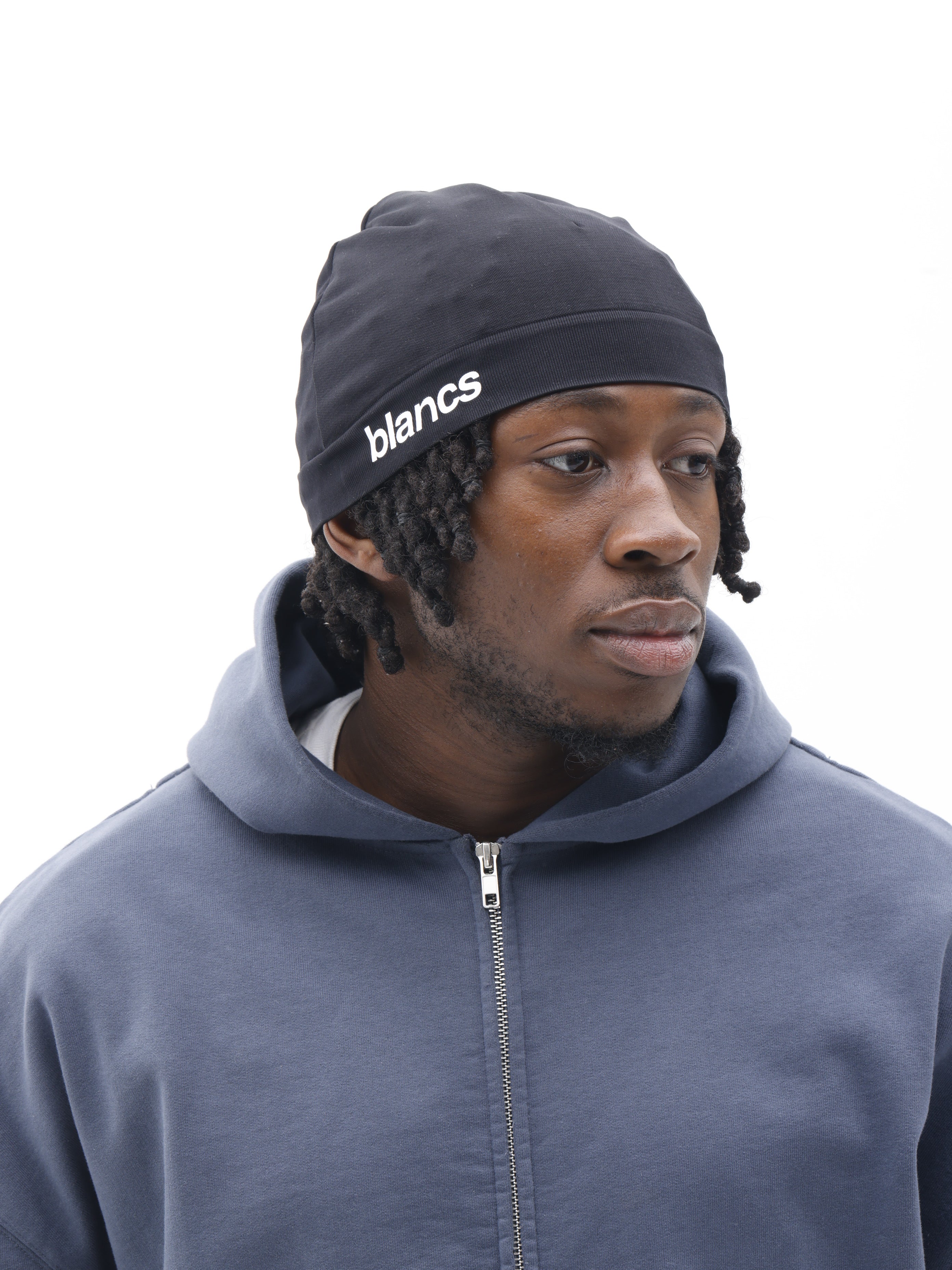 BLANCS SKULL CAP - BLACK - Image 3