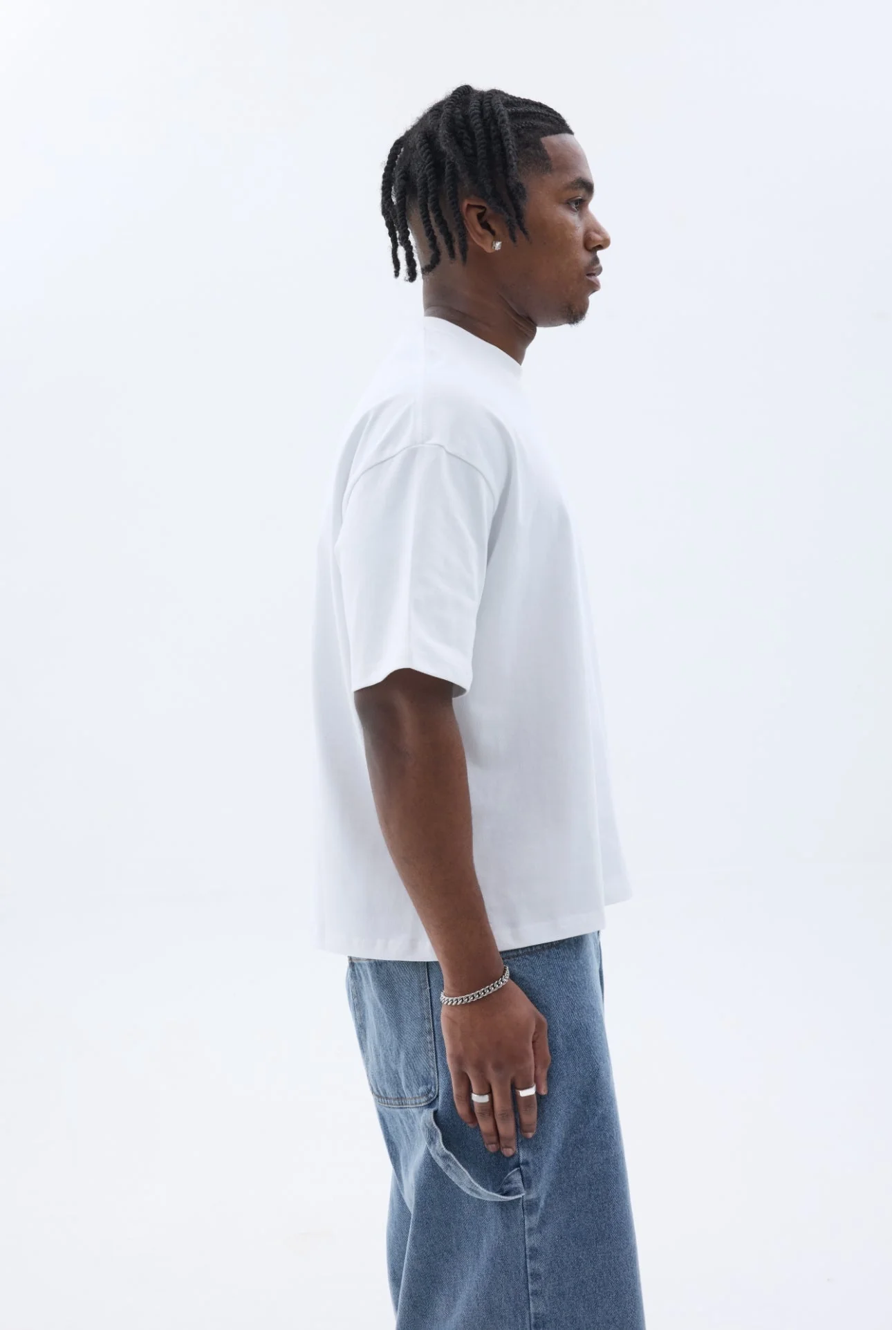 BLANCS BASICS TEE - WHITE - Image 4