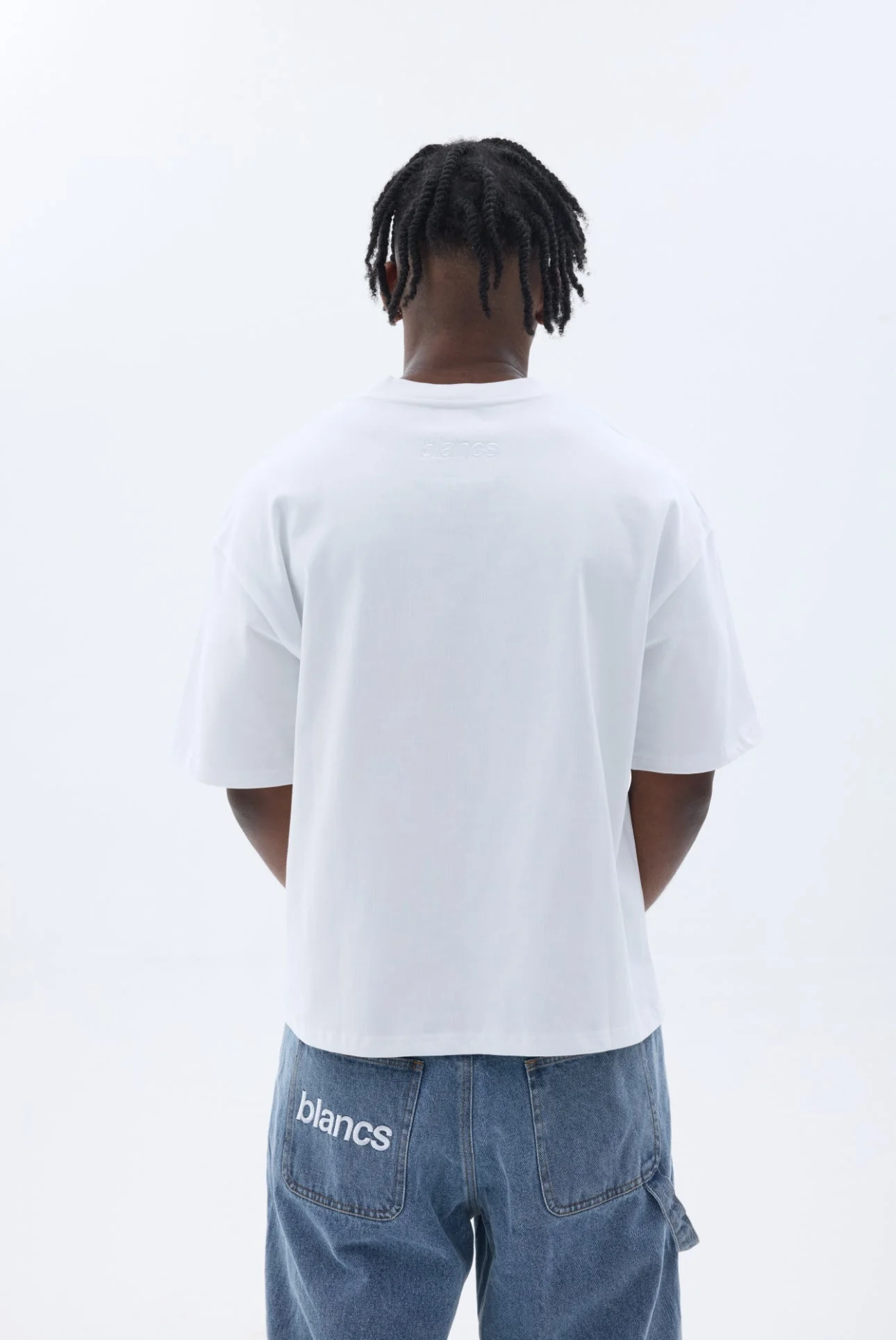 BLANCS BASICS TEE - WHITE - Image 5