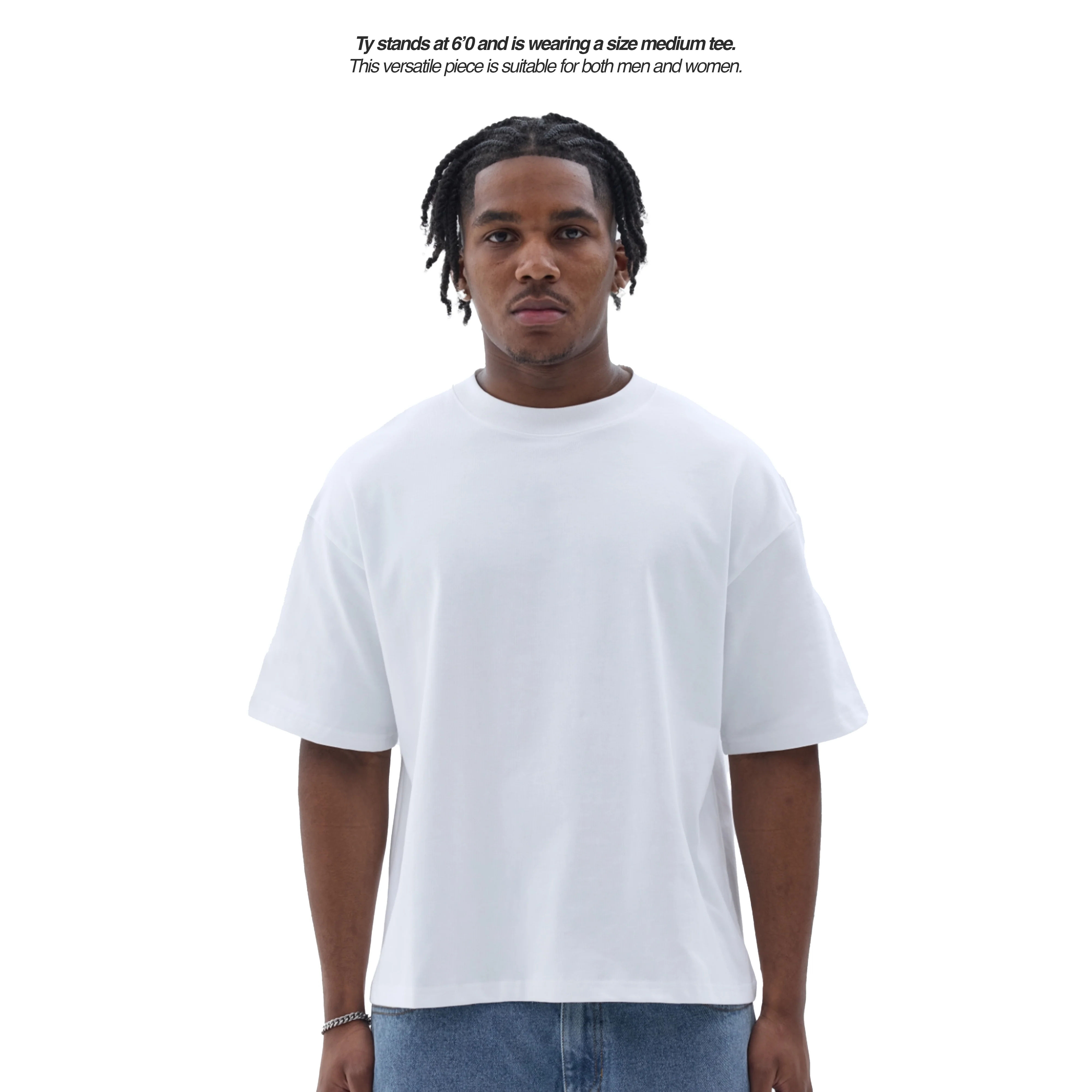BLANCS BASICS TEE - WHITE - Image 7