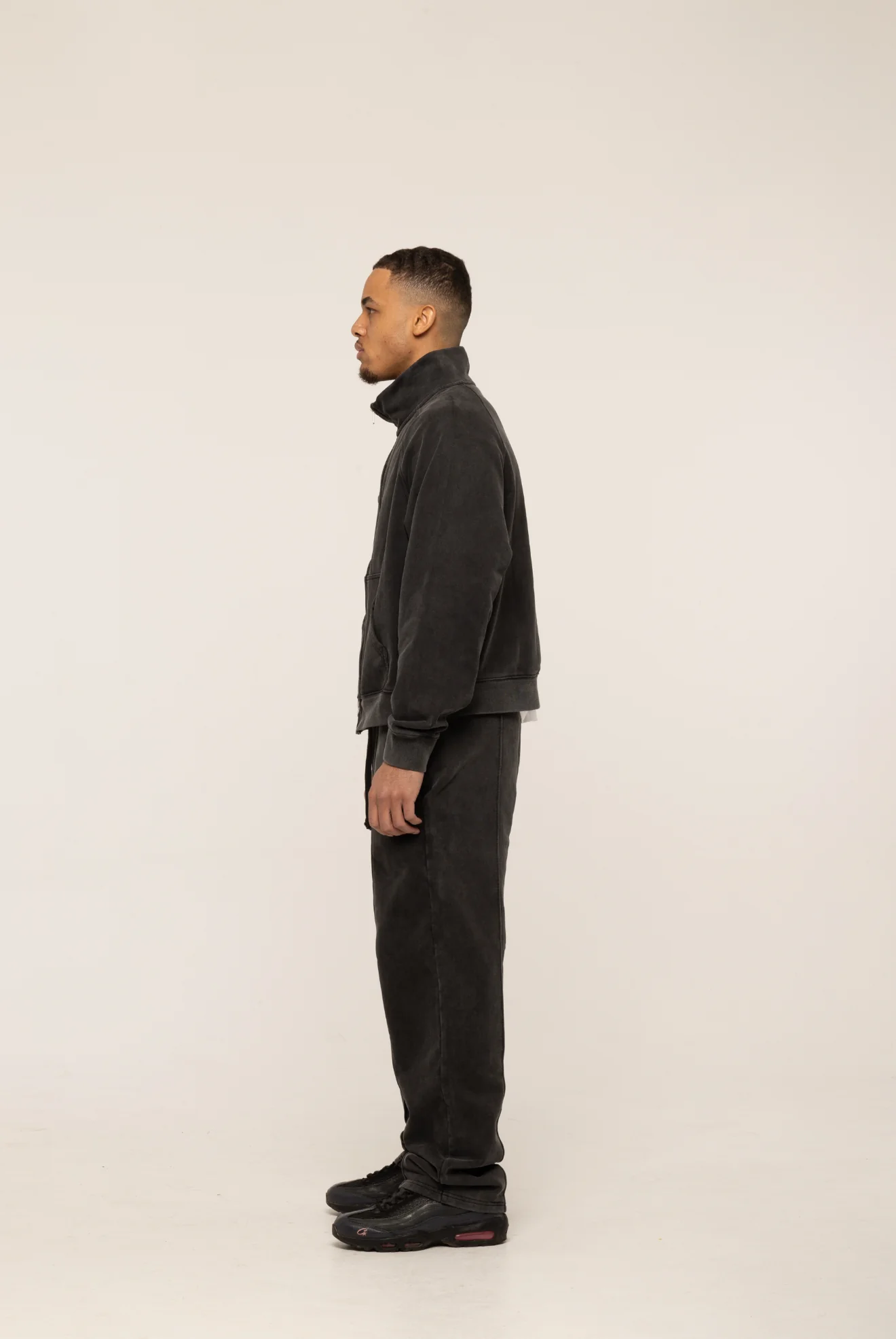 BLANCS TRACK JACKET - WASHED BLACK - Image 4