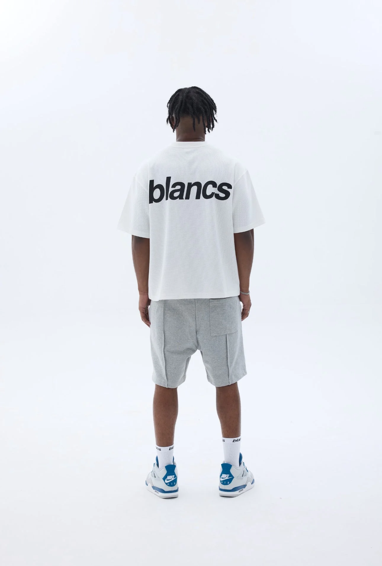 BLANCS WAFFLE KNIT S/S - WHITE - Image 3